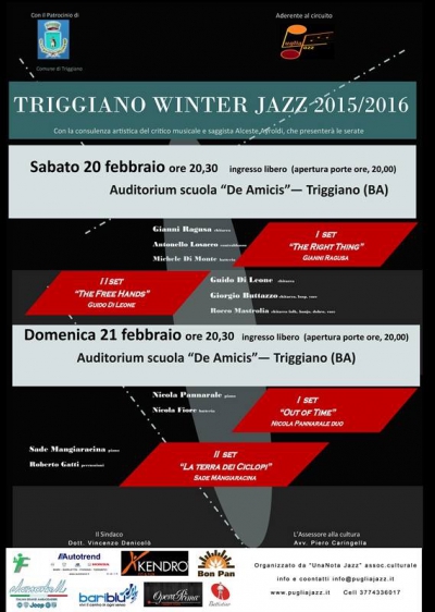 Al via la terza edizione del “Triggiano Winter Jazz”