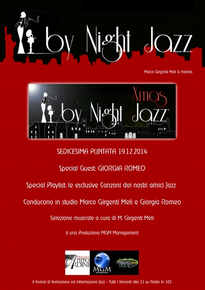 Giorgia Romeo conduce By Night Jazz - Vincitrice della Sezione 1 Studenti del Premio Pippo Ardini V Edizione