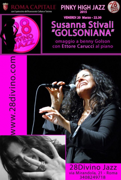 “Golsoniana”, l’affettuoso omaggio di Susanna Stivali ed Ettore Carucci a Benny Golson